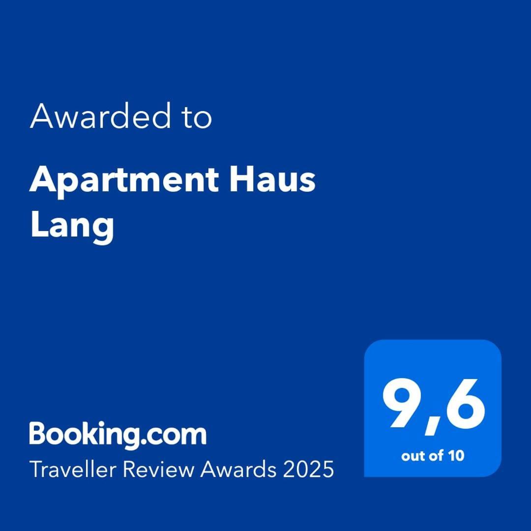 Apartment Haus Lang ラグンド エクステリア 写真